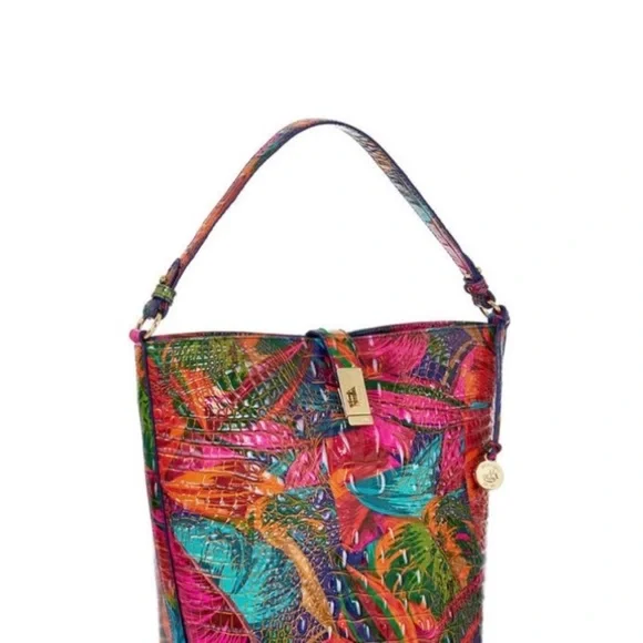 Brahmin Melbourne bucket bag, new with tags!